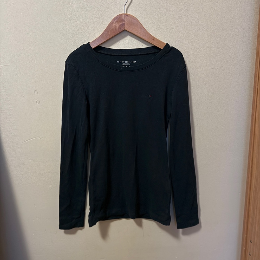 Tommy Hilfiger Women’s Black Long Sleeve Shirt